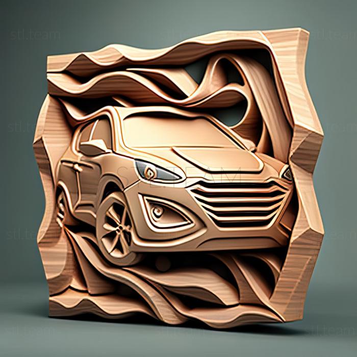 3D модель Hyundai Matrix (STL)